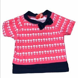 Tommy Bahama size 18 month pink rash guard top
